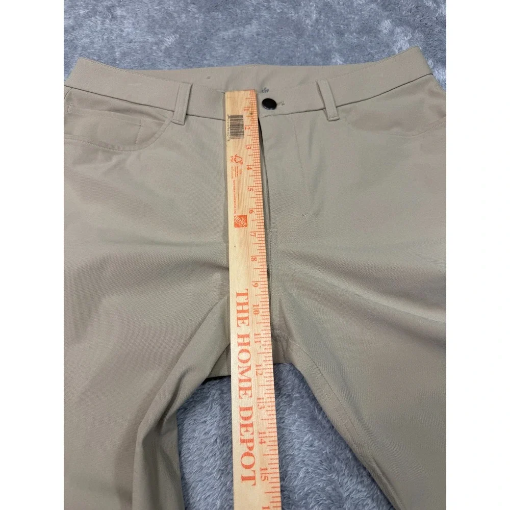Lululemon‎ ABC Classic Fit Pant Warpstreme Tan Khaki LM5AQ95 Mens 31x32